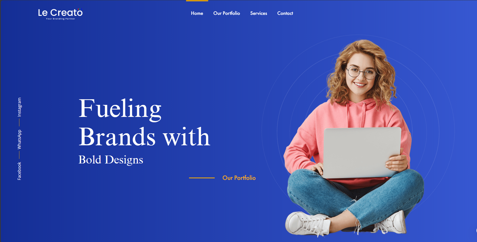 Le Creato Agency Website