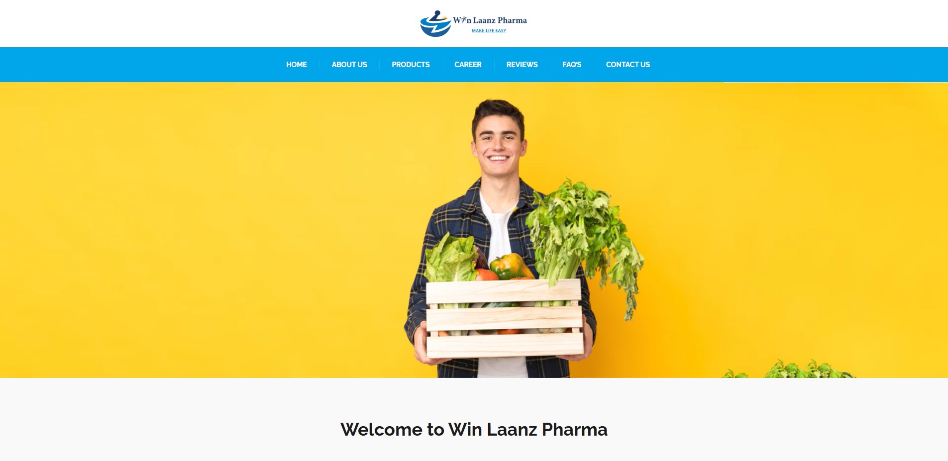 Winlaanz Pharma Website